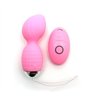 Vibrating Kegel Balls with Remote Control Athens Pink - R2552 - Teknashop Ltd