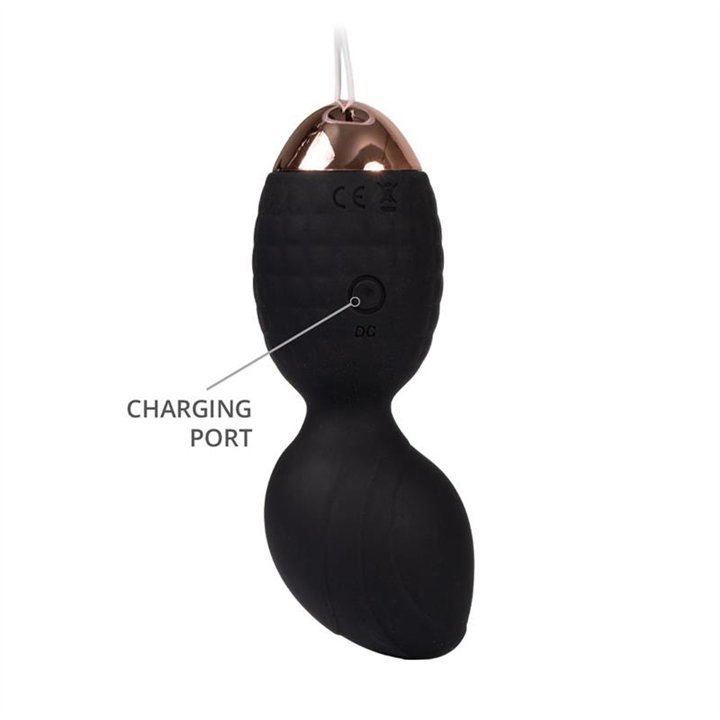 Vibrating Kegel Ball Set Rimini Black - R2555 - Teknashop Ltd