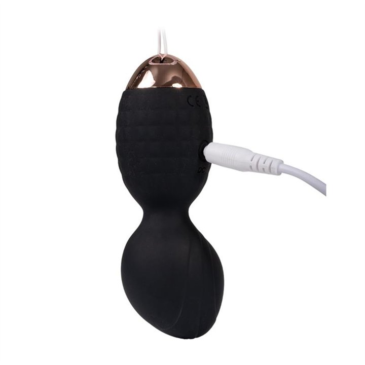 Vibrating Kegel Ball Set Rimini Black - R2555 - Teknashop Ltd