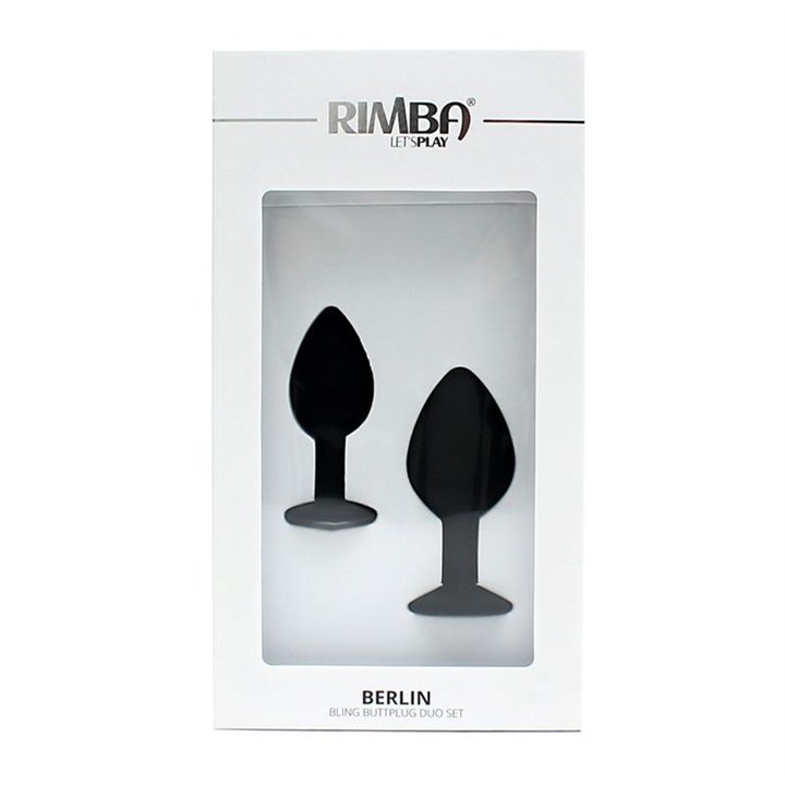 Bling Buttplug Duo set Berlin Black - R2525 - Teknashop Ltd
