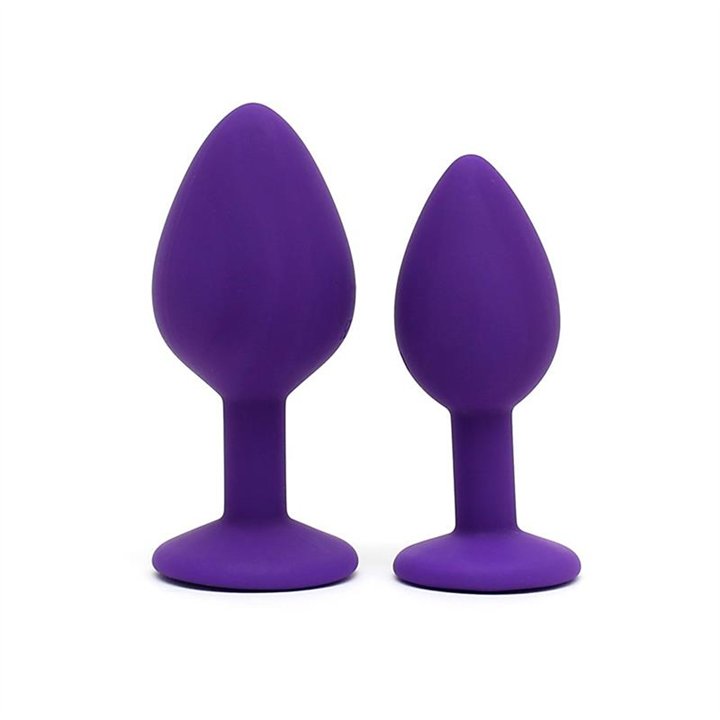 Set de Plugs Anales Berlin Purpura - R2526 - Teknashop Ltd