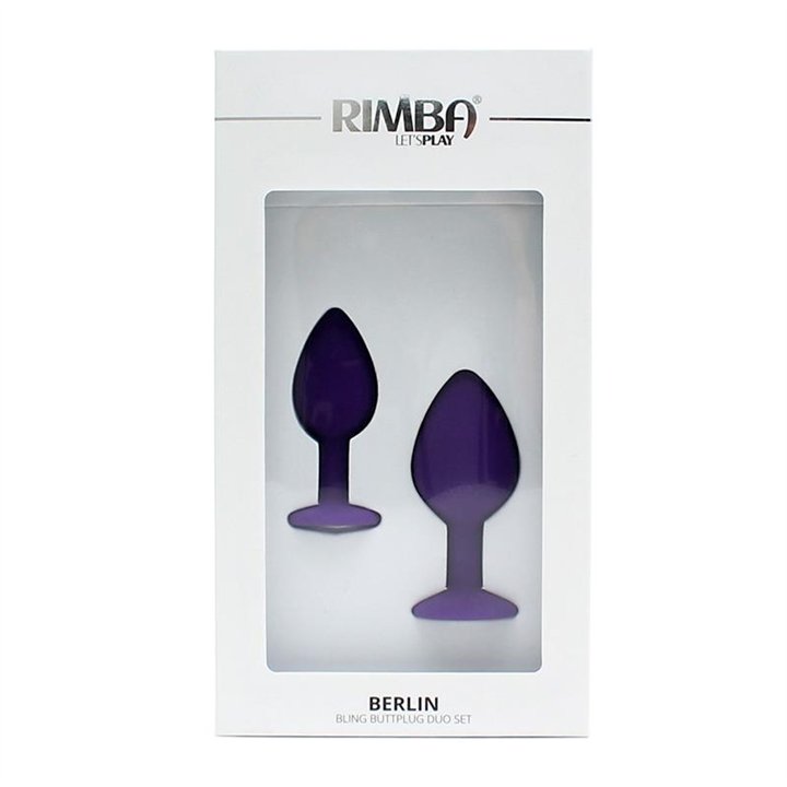 Set de Plugs Anales Berlin Purpura - R2526 - Teknashop Ltd