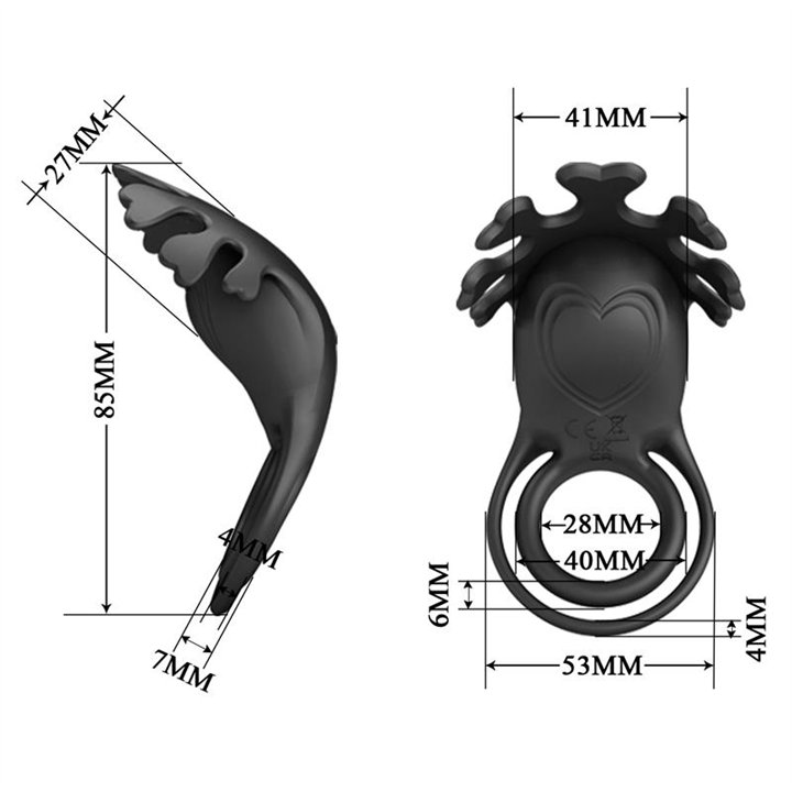 Ruben Vibrating Penis Ring USB - BI-210311-1 - Teknashop Ltd