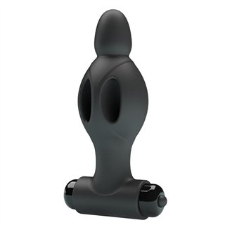 Vibrating Anal Plug - BI-210214-MR - Teknashop Ltd