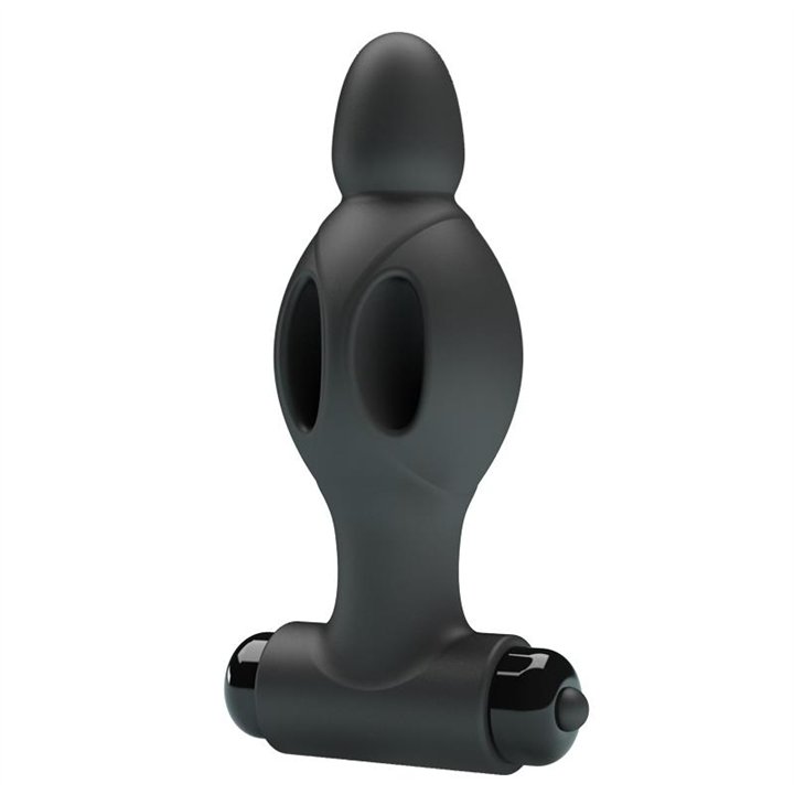 Vibrating Anal Plug - BI-210214-MR - Teknashop Ltd