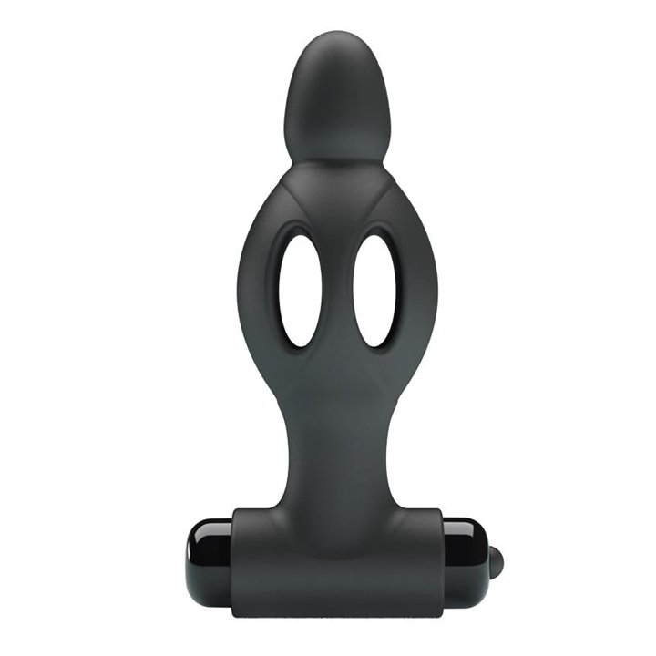 Vibrating Anal Plug - BI-210214-MR - Teknashop Ltd