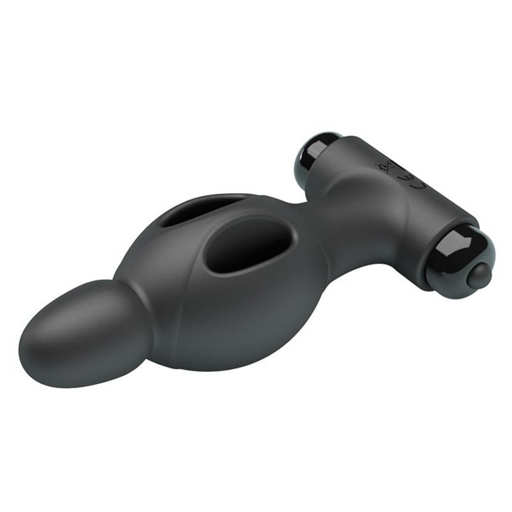 Vibrating Anal Plug - BI-210214-MR - Teknashop Ltd