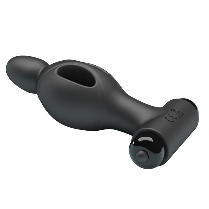 Vibrating Anal Plug - BI-210214-MR - Teknashop Ltd