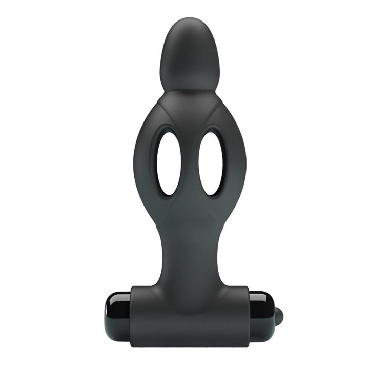 Vibrating Anal Plug - BI-210214-MR - Teknashop Ltd