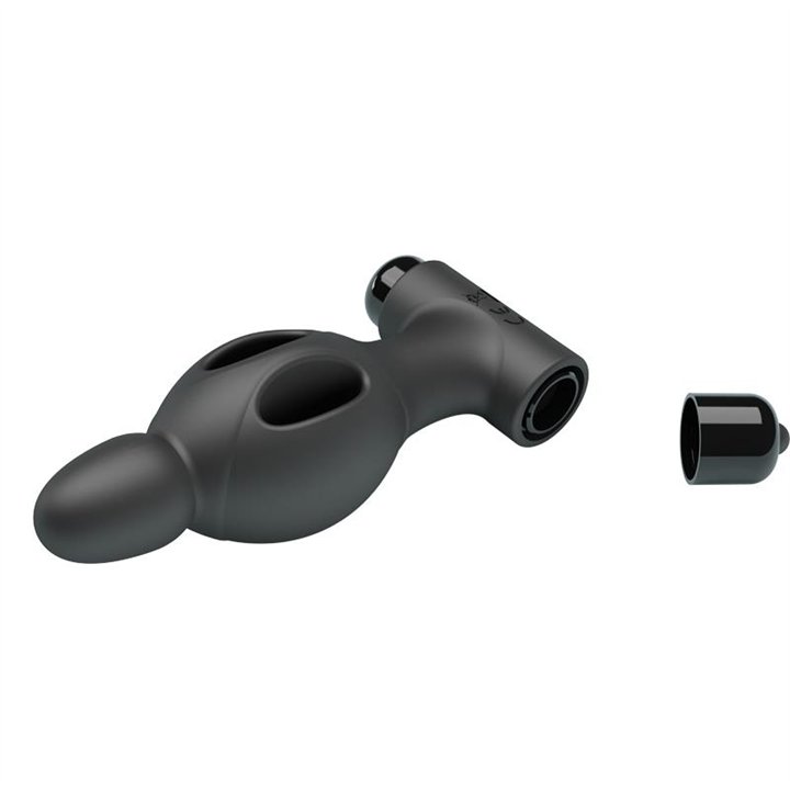 Vibrating Anal Plug - BI-210214-MR - Teknashop Ltd
