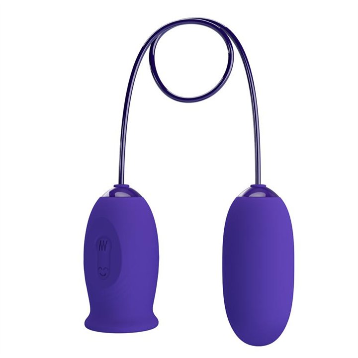 Daisy Youth Egg Vibrator and licking tongue - BI-014749L - Teknashop Ltd