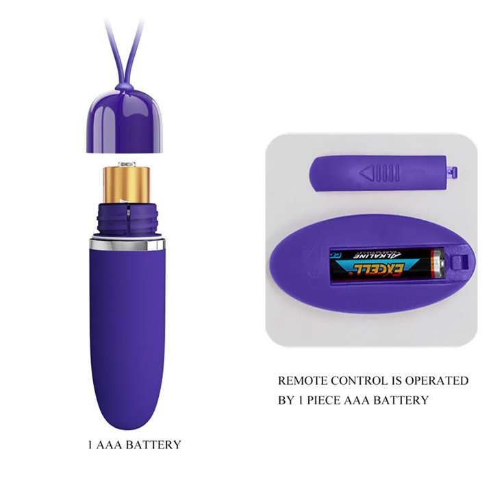 Darlene Youth Egg Vibrator with Remote - BI-014403WL - Teknashop Ltd