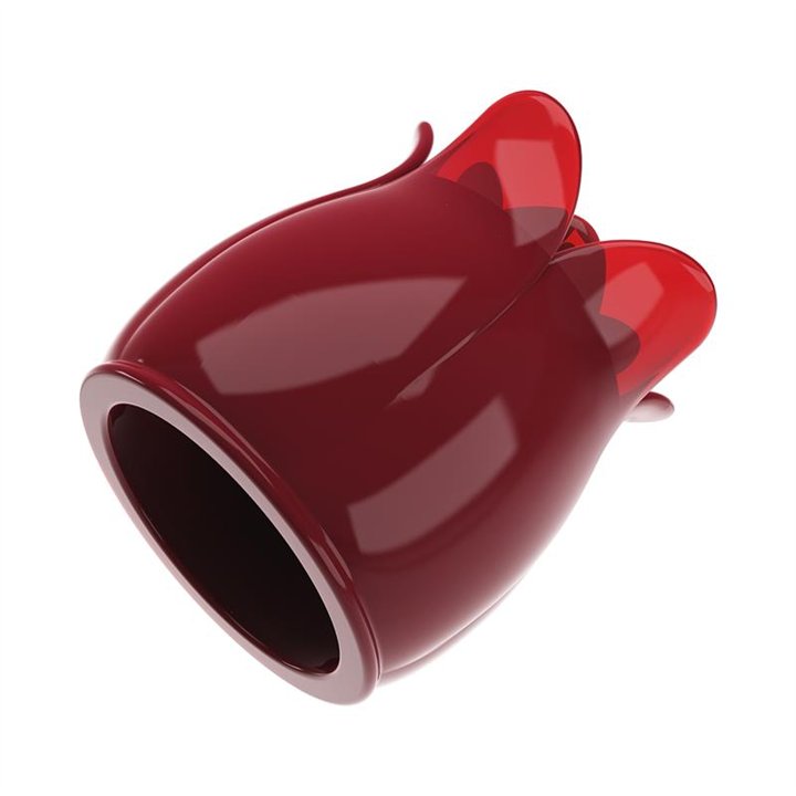 Flower Wand Power Wand Massager Head Red - BI-300005-1 - Teknashop Ltd