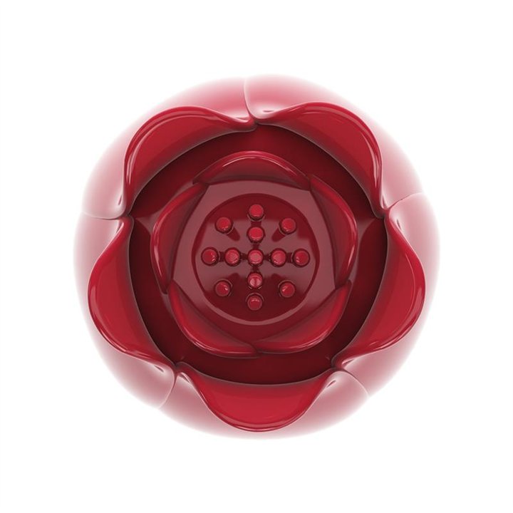 Flower Wand Power Wand Massager Head Red - BI-300005-1 - Teknashop Ltd