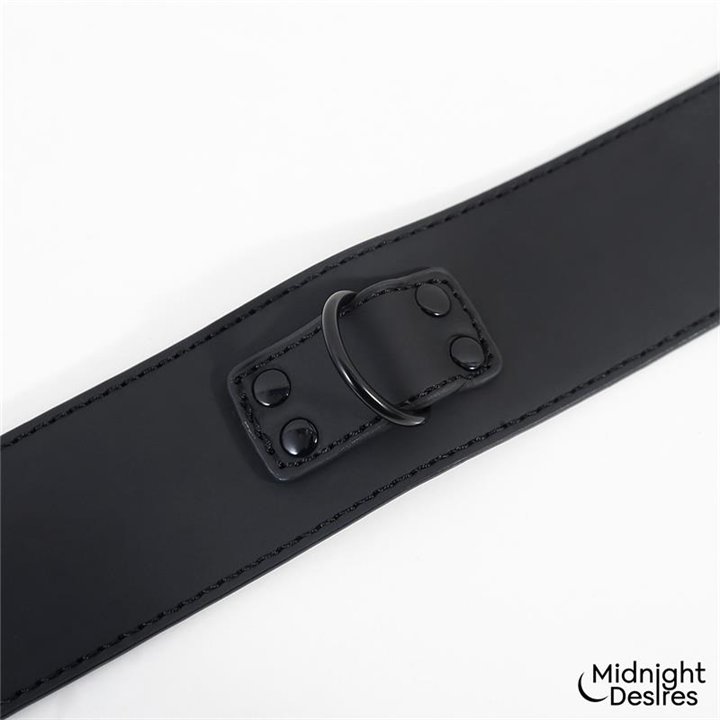 Restraint Set with Collar with Leash and Cuffs - MD-065 - Teknashop Ltd