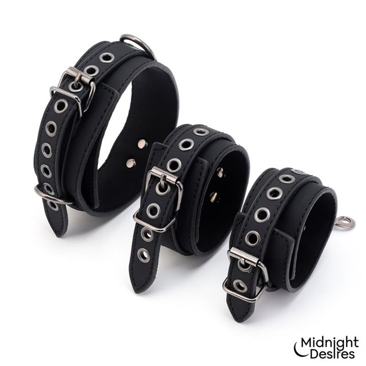 Restriction Set with Collar and Cuffs - MD-061 - Teknashop Ltd