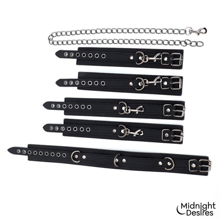 Restriction Set with Collar and Cuffs - MD-061 - Teknashop Ltd