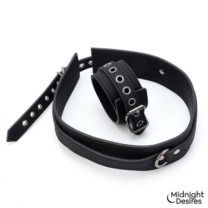 Restrain Set with Hand and Thigh Cuffs - MD-058 - Teknashop Ltd