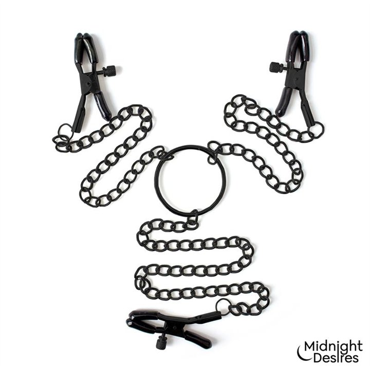 Nipple and Clitoral Clamps - MD-057 - Teknashop Ltd