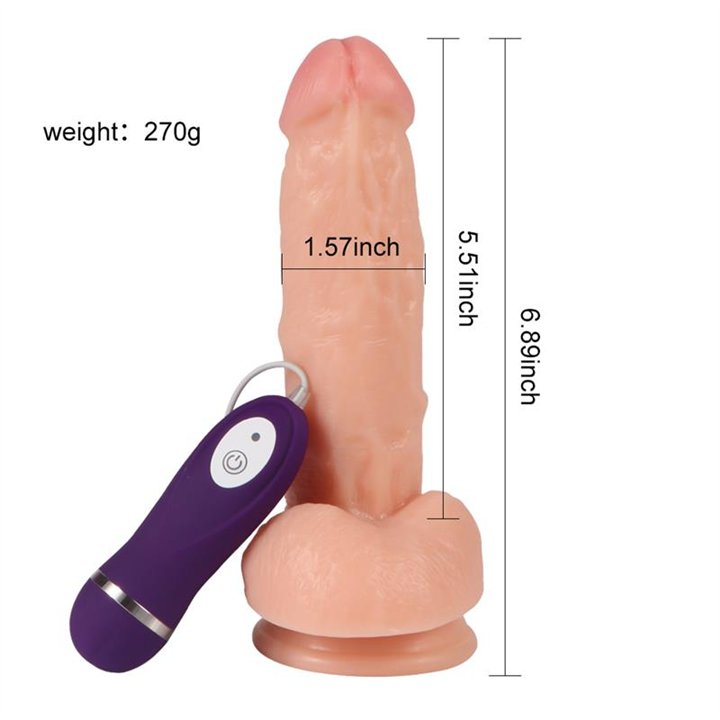Realistic Vibe Remote Control Kassadin 17.5 cm - SQ-WBC10029-V - Teknashop Ltd