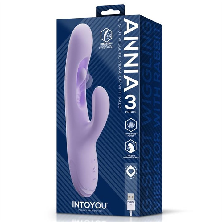 Annia G-Spot Vibrator with Internal Wiggling - U-078 - Teknashop Ltd