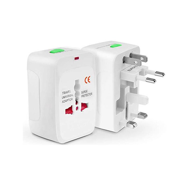 Universal Travel Adapter US/AU/UK/EU - R3009 - Teknashop Ltd
