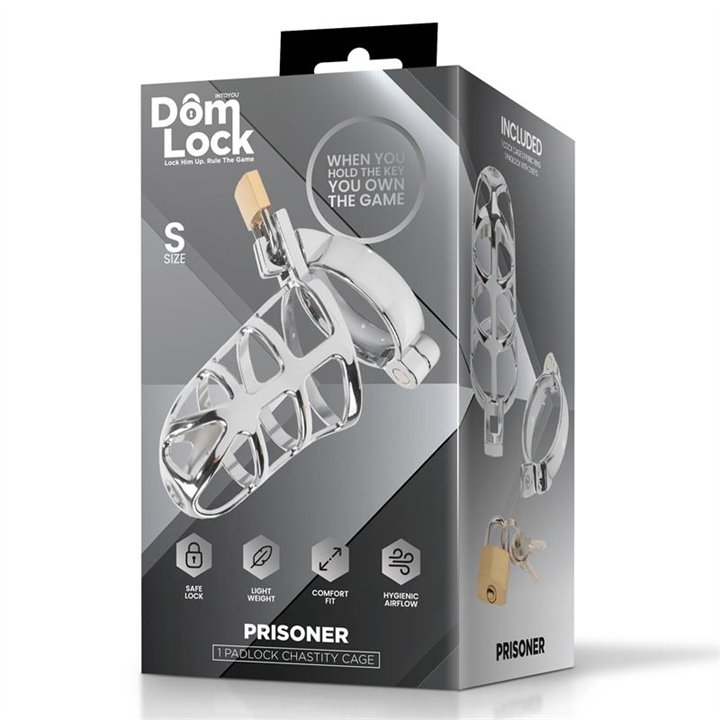 Prisoner Chastity Cage Size S - DL-081 - Teknashop Ltd
