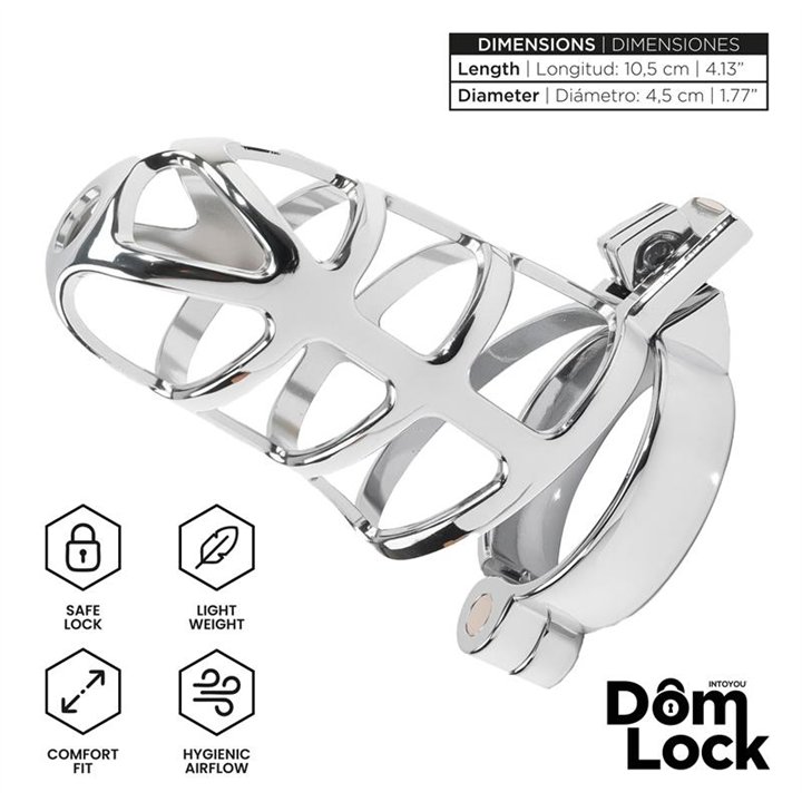 Prisoner Chastity Cage Size M - DL-082 - Teknashop Ltd