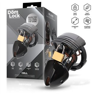 Cell Chastity Cage with Spacers - DL-089 - Teknashop Ltd