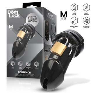 Sentence Chastity Cage Size M - DL-092 - Teknashop Ltd