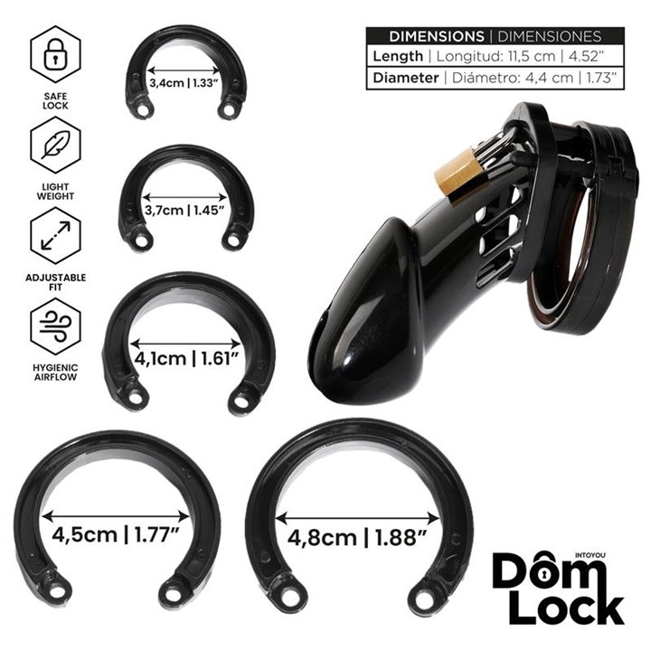 Sentence Chastity Cage Size M - DL-092 - Teknashop Ltd
