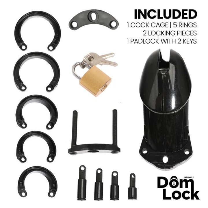 Sentence Chastity Cage Size M - DL-092 - Teknashop Ltd