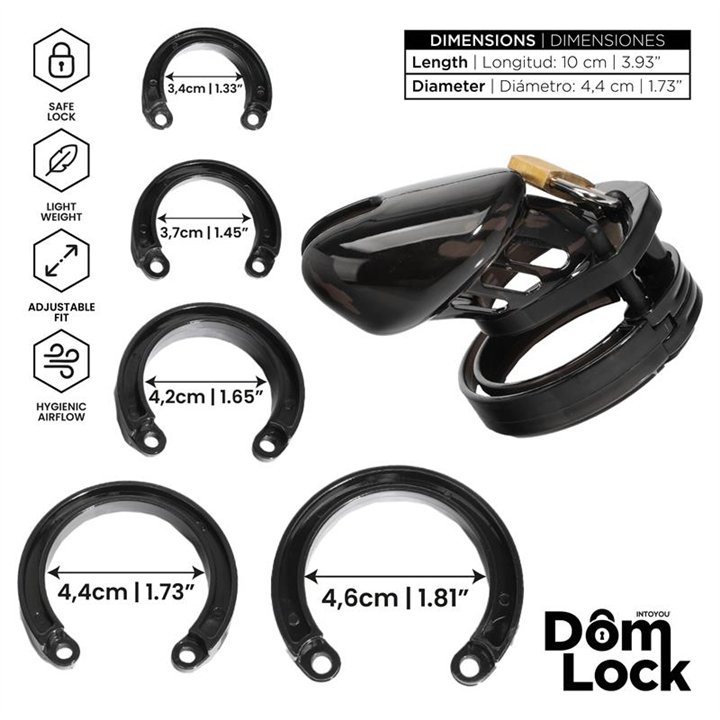 Sentence Chastity Cage Size S - DL-091 - Teknashop Ltd