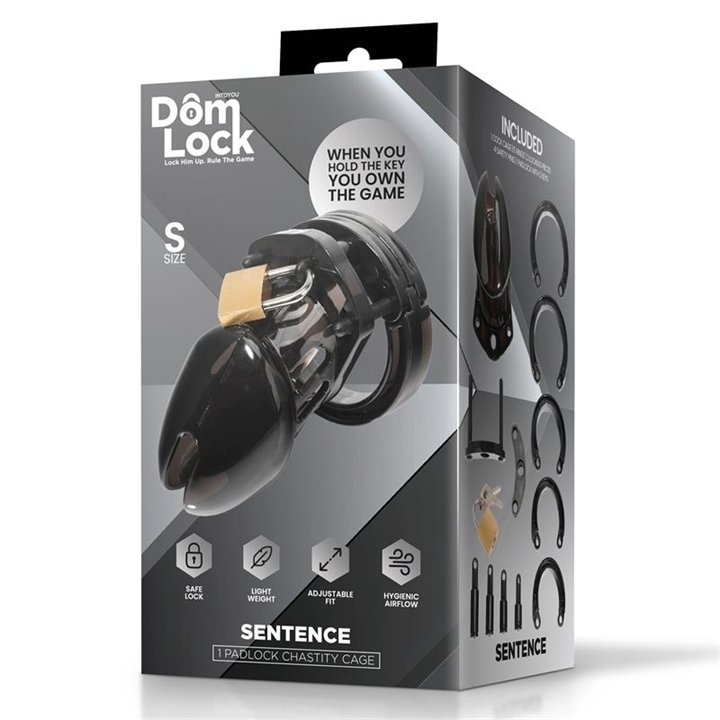 Sentence Chastity Cage Size S - DL-091 - Teknashop Ltd
