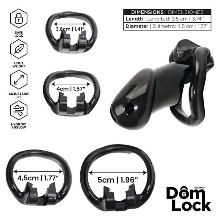 Guard Chastity Cage with Internal Lock Size M - DL-088 - Teknashop Ltd