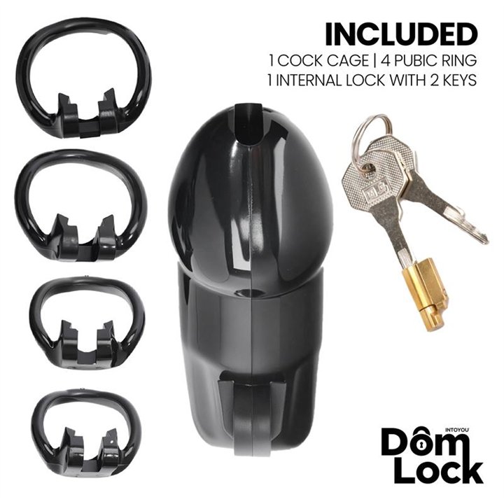 Guard Chastity Cage with Internal Lock Size M - DL-088 - Teknashop Ltd