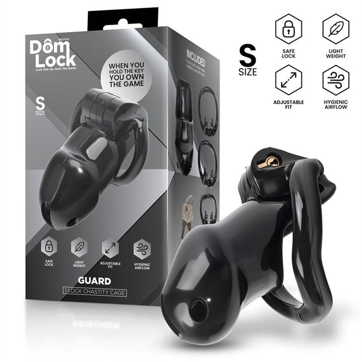 Guard Chastity Cage with Internal Lock Size S - DL-086 - Teknashop Ltd