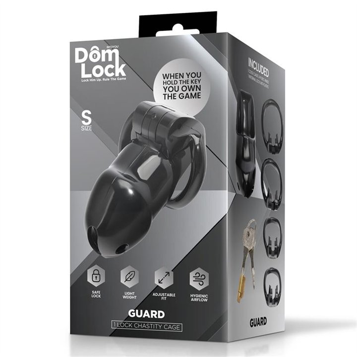 Guard Chastity Cage with Internal Lock Size S - DL-086 - Teknashop Ltd