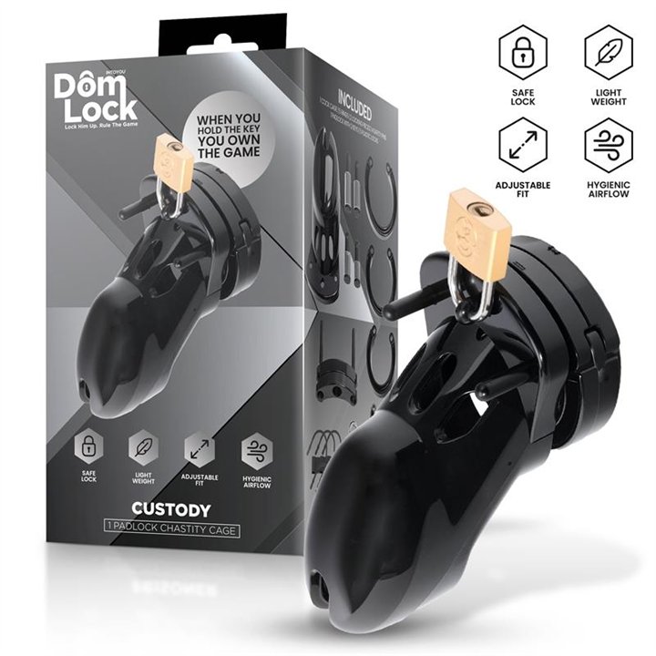 Custody Chastity Cage - DL-097 - Teknashop Ltd