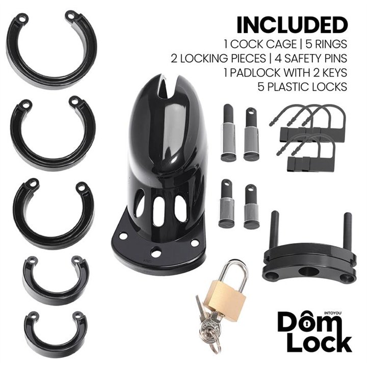 Custody Chastity Cage - DL-097 - Teknashop Ltd