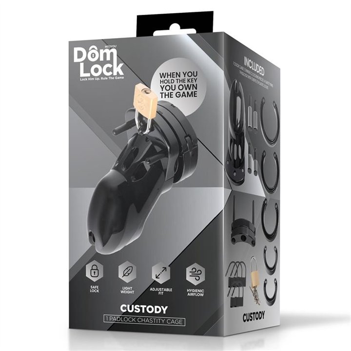 Custody Chastity Cage - DL-097 - Teknashop Ltd
