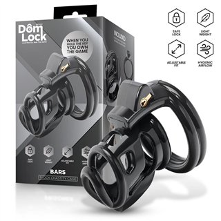 Bars Chastity Cage with Internal Lock - DL-096 - Teknashop Ltd