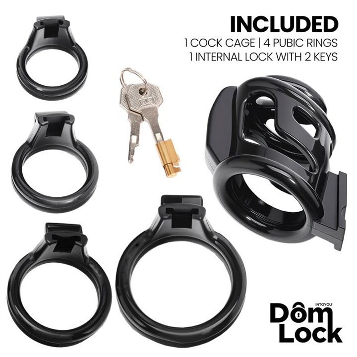 Bars Chastity Cage with Internal Lock - DL-096 - Teknashop Ltd