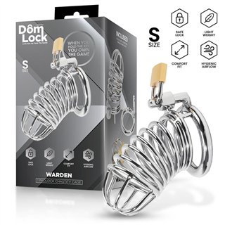 Warden Chastity Cage Size S - DL-084 - Teknashop Ltd