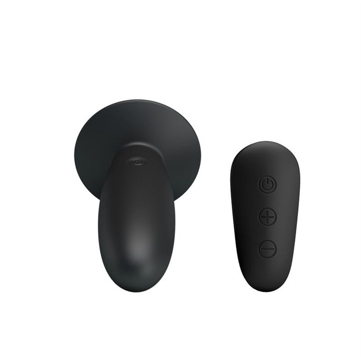 Vibrating Butt Plug with Remote control USB - BI-040045W-MR - Teknashop Ltd