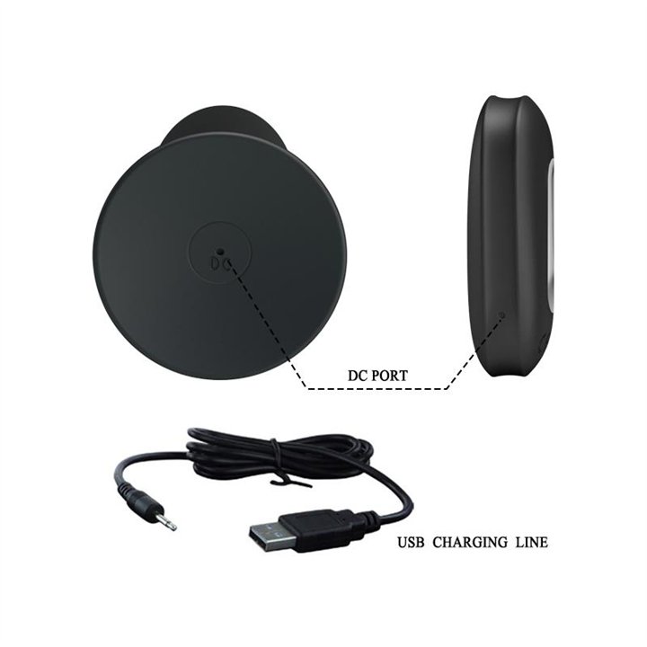 Vibrating Butt Plug with Remote control USB - BI-040045W-MR - Teknashop Ltd