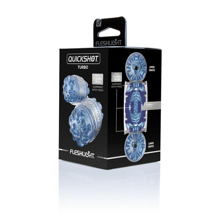 Quickshot Turbo Blue Ice Masturbator - 810476010928 - Teknashop Ltd