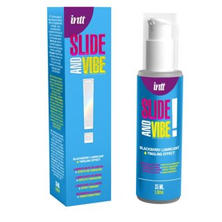 Kissable Water-Based Lubricant with Vibration Effect 35ml - 5600781416431 - Teknashop Ltd