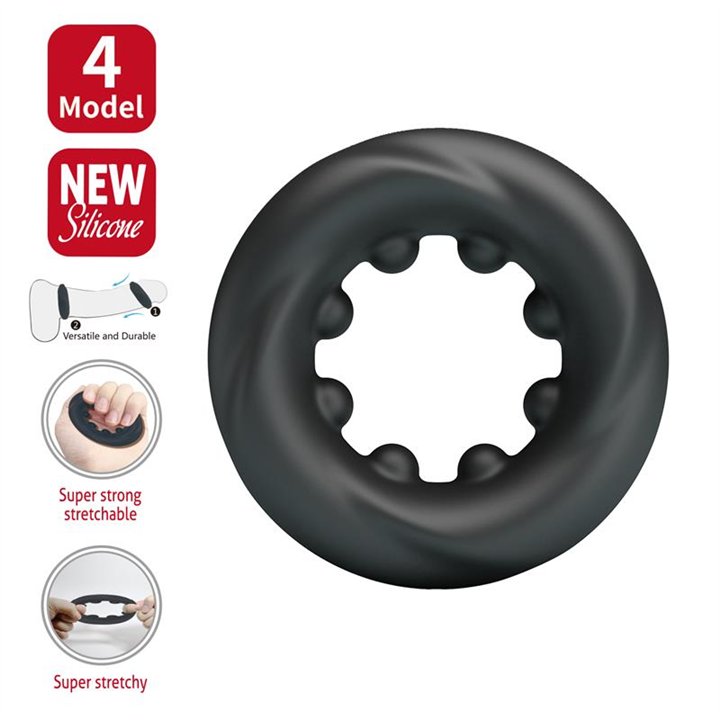 Daquez Cock Ring Silicone Mod 4 - BI-210354 - Teknashop Ltd