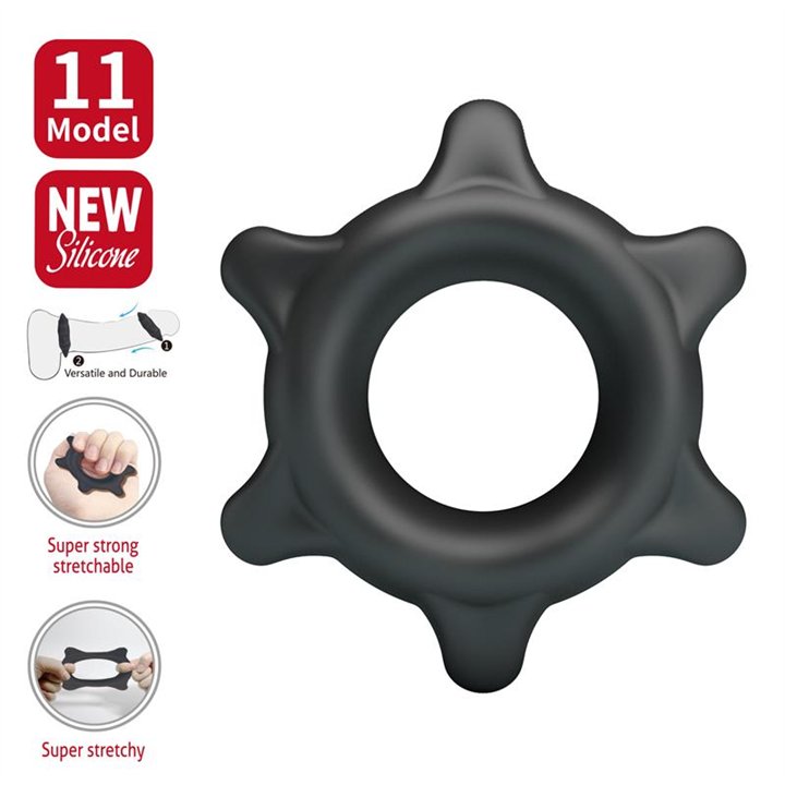 Ethaniel Cock Ring Silicone Mod 11 - BI-210355 - Teknashop Ltd